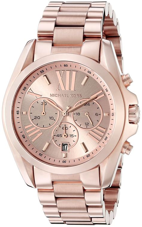 michael kors bradshaw chronograph rose gold tone watch mk5503|Michael Kors Watch.